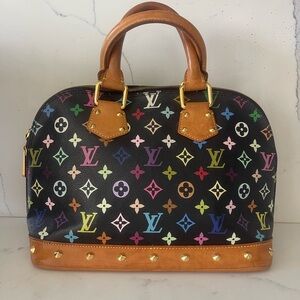 Louis Vuitton Multicolor Alma with Studded Base – Rare Vintage  WOWW